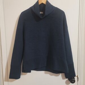 CALIA by Carrie Underwood Blue Sweater Top